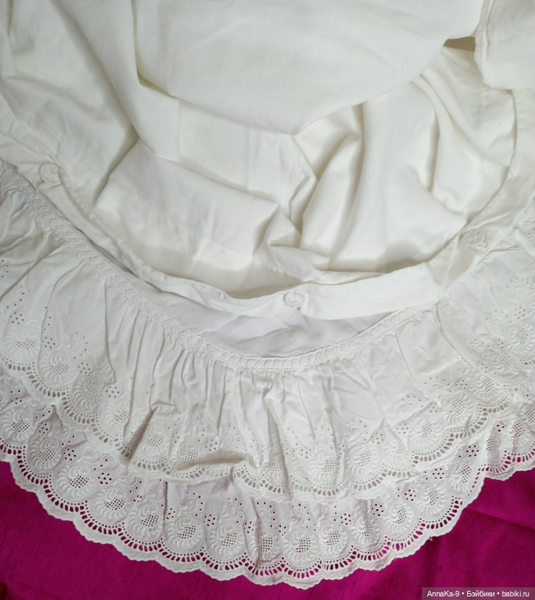 Антикварное ручное шитьё по хлопку (фото 5)