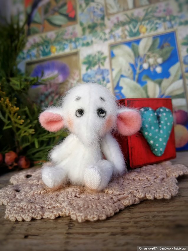 Мини слоник — Авторские игрушки (фото 2)