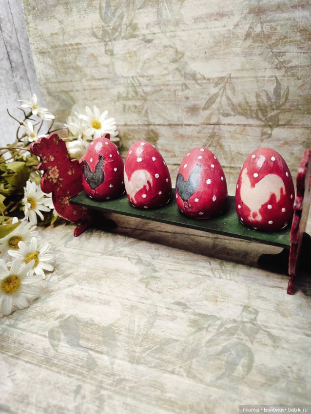 Аксессуары для весенних и пасхальных кукольных интерьеров (фото 8)