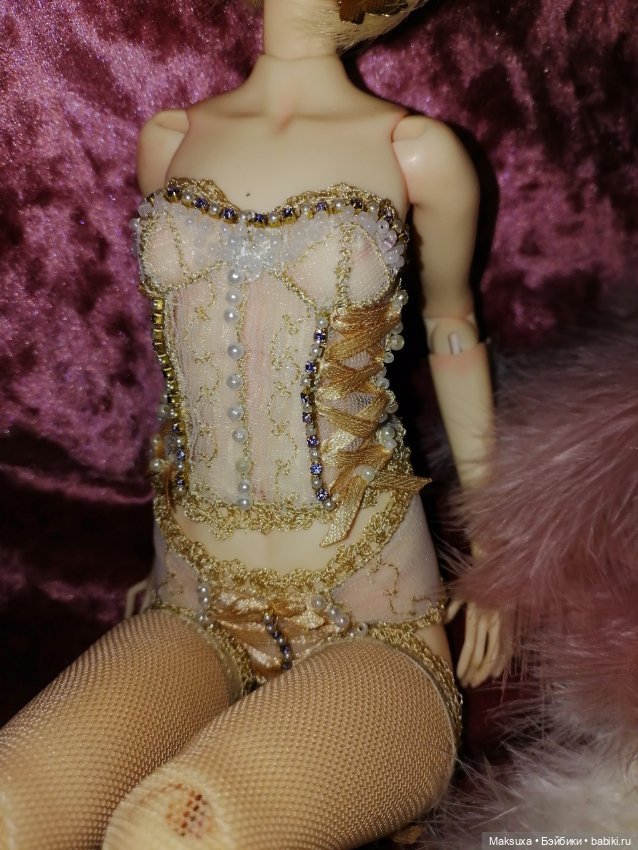 Белье на куколку сестер Поповых