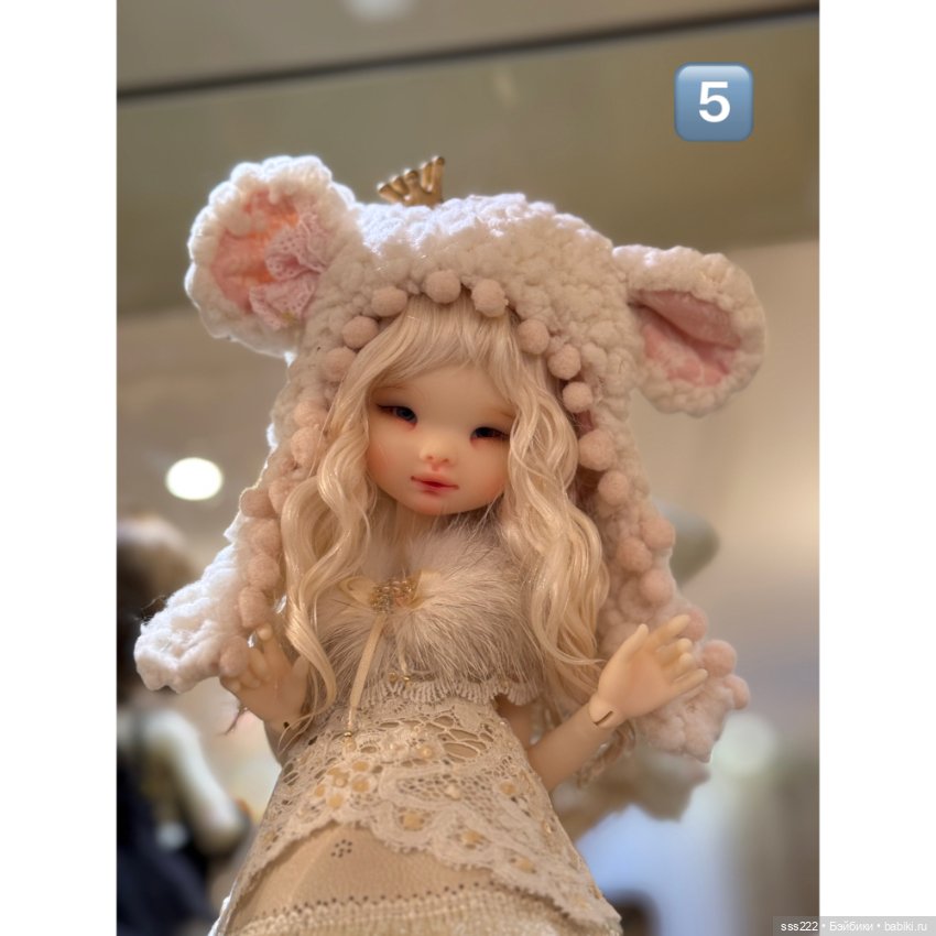 Шапочки для кукол — Одежда для BJD (фото 9)