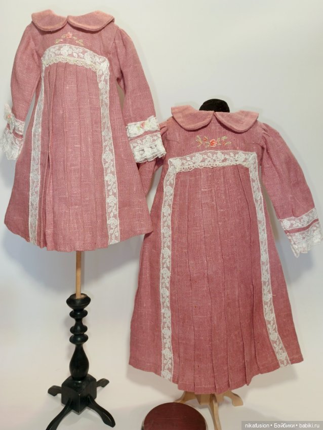 Платье фемели лук для сестричек, 45, 50-55 см