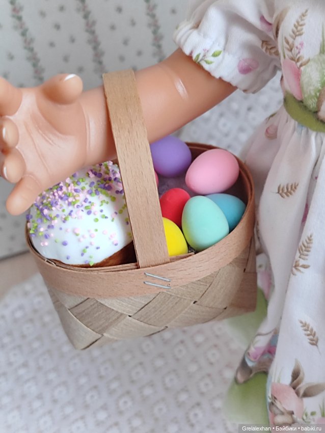 Пасхальное платье — Одежда для кукол (фото 7)