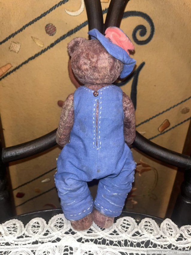 Мишка Тедди в винтажном стиле (фото 6)