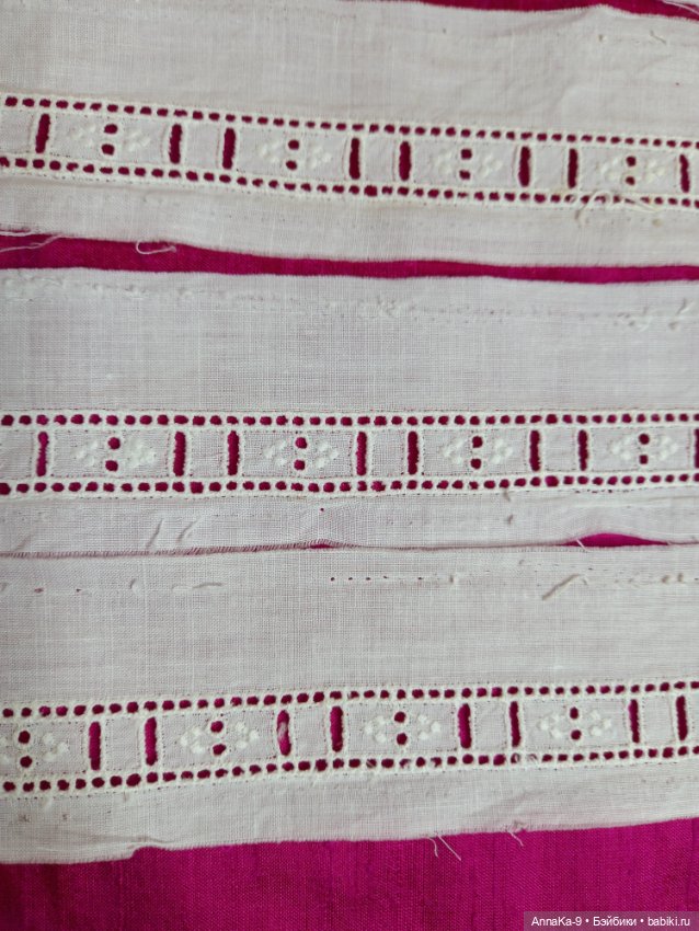 Антикварное ручное шитьё — Кружево (фото 8)