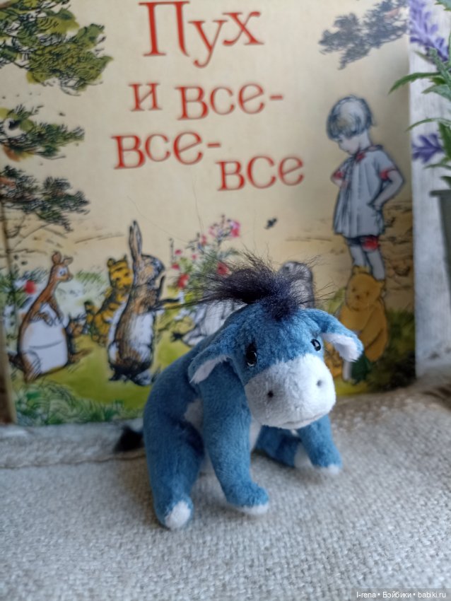 Маленький ослик Иа — Авторские игрушки (фото 2)