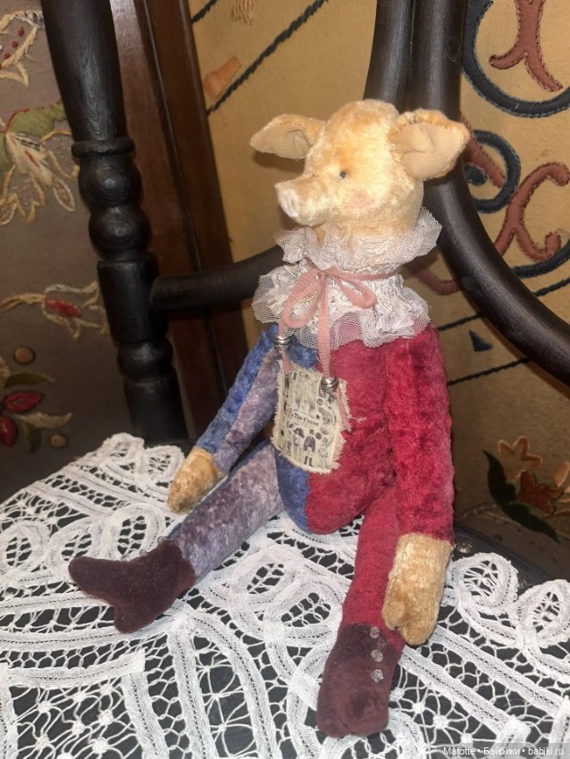 Свин в винтажном стиле "Джордж" (фото 2)