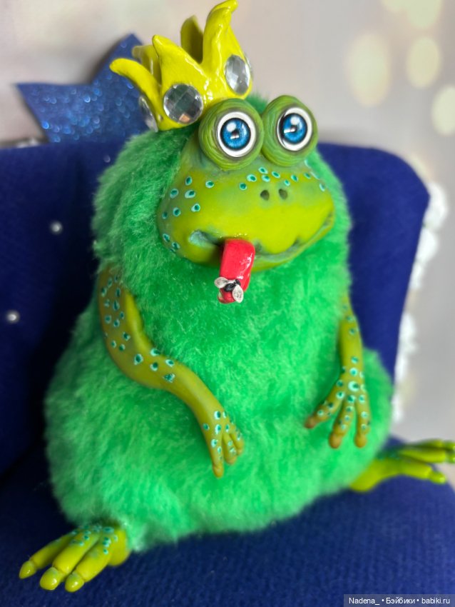 Царевна - лягушка — Авторские игрушки (фото 2)