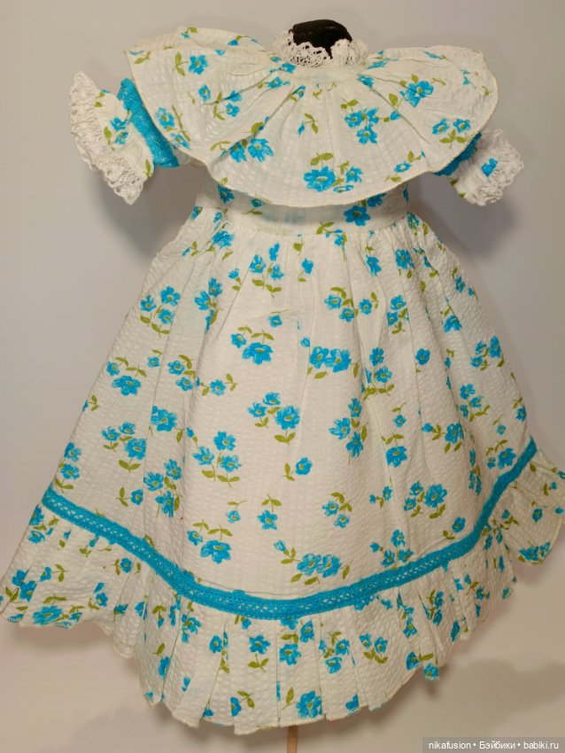 Платье на куклу ростом 45 см (фото 2)