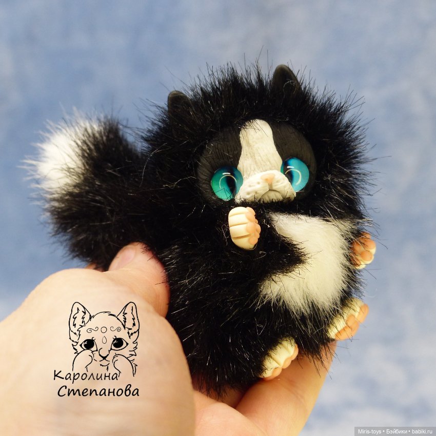 Котенок Мурзик — Авторские игрушки (фото 3)