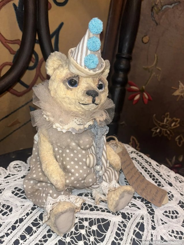 Мишка Тедди "Клепа" с мудрыми грустными глазами (фото 2)