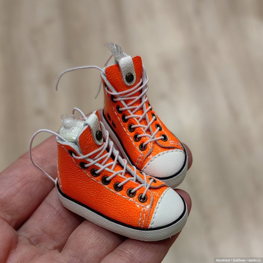 Кеды на стопу 3,8-4 см — Обувь для кукол