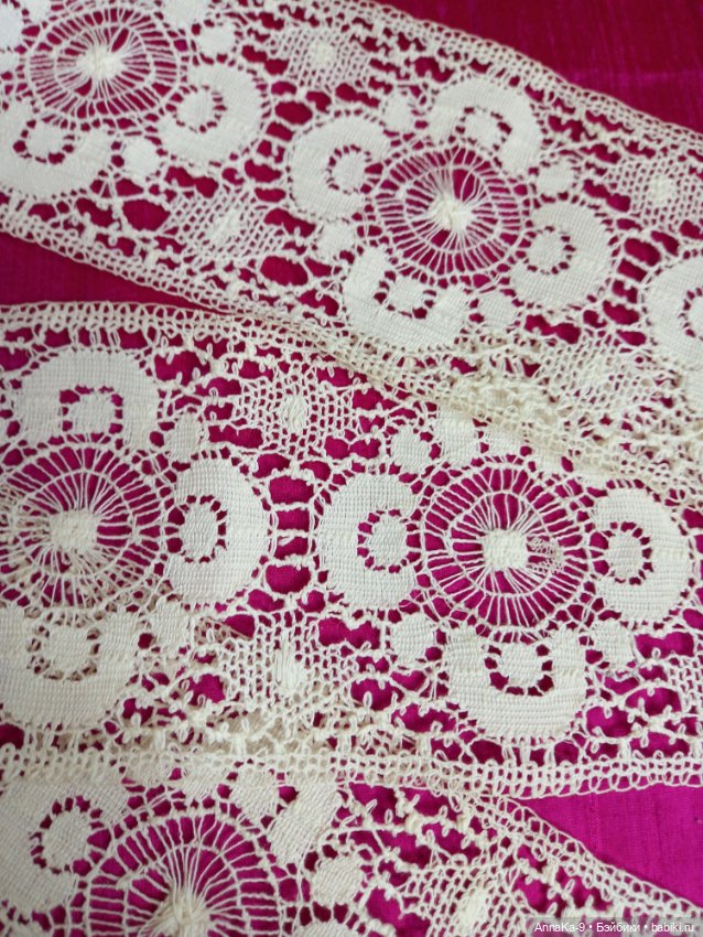 Антикварное кружево, коклюшки, филе, тесьма (фото 7)