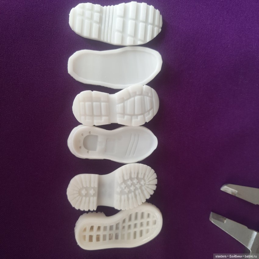 Подошва для обуви — Колодки для кукольной обуви (фото 5)