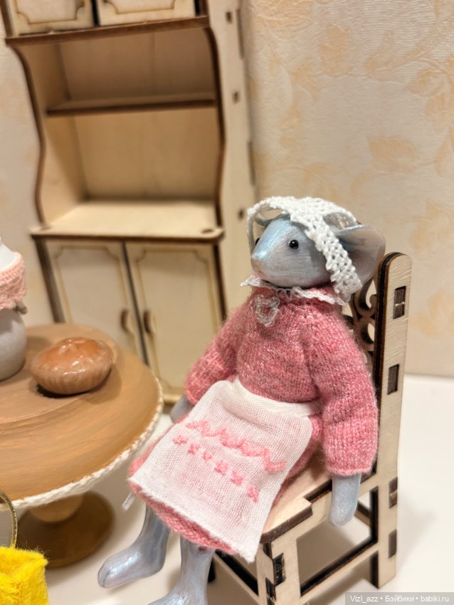 Маленькая мышка Рози — Авторские игрушки (фото 3)