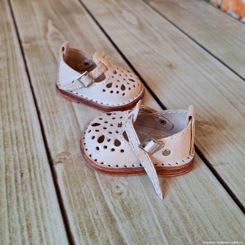 Кожаные сандалики на Вихтеля 30 см (фото 6)