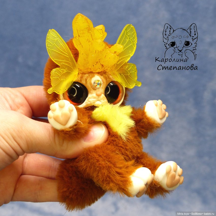 Хрустальный Ниппи - коричневый (фото 6)