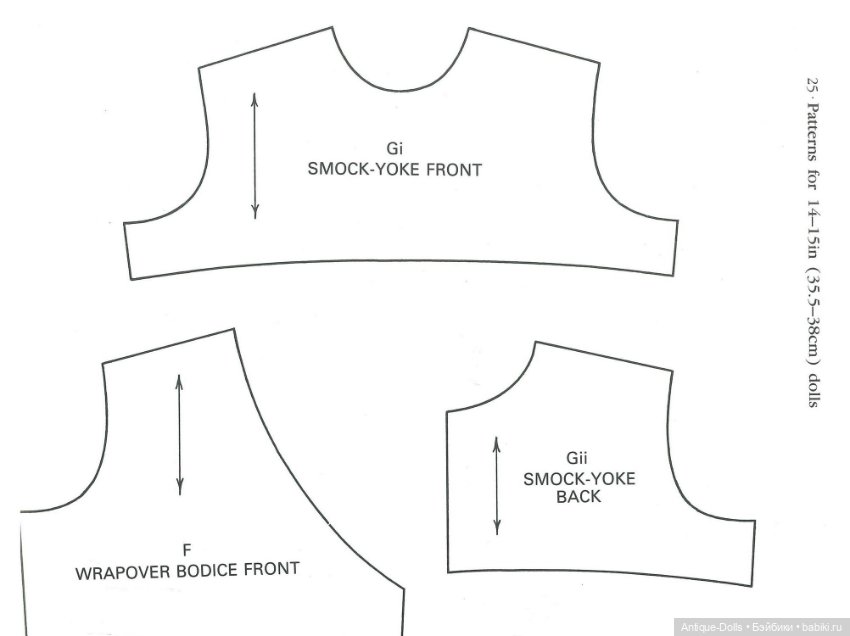 Книга выкройки одежды для кукол The Dolls Dressmaker (фото 6)