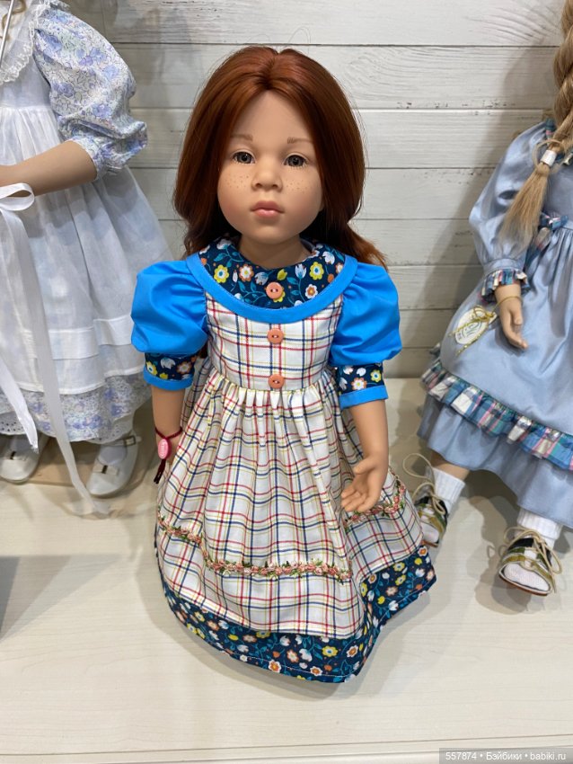 Платье для кукол готц 50 см (фото 8)