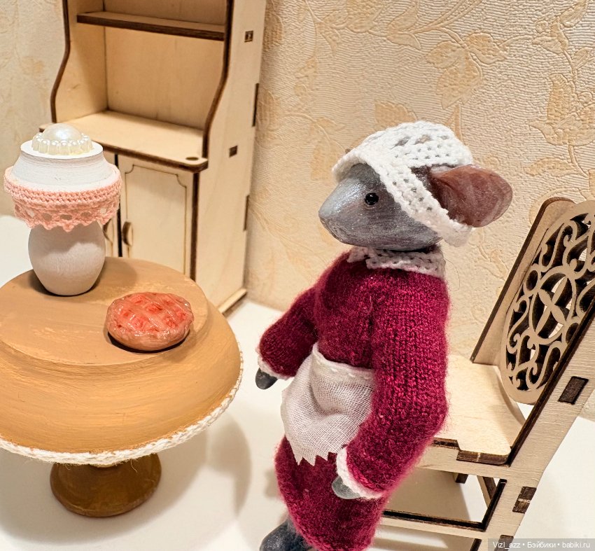 Маленькая мышка — Авторские игрушки (фото 2)