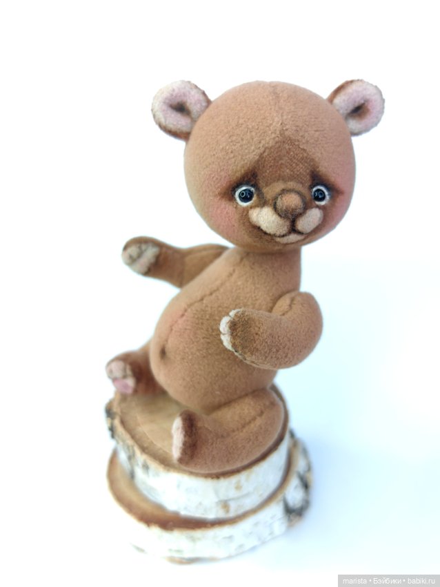 Мишка в свитере — Авторские игрушки (фото 7)