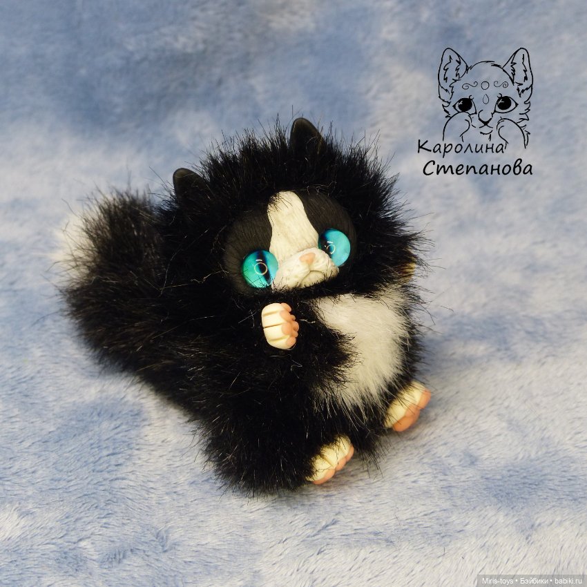 Котенок Мурзик — Авторские игрушки (фото 7)
