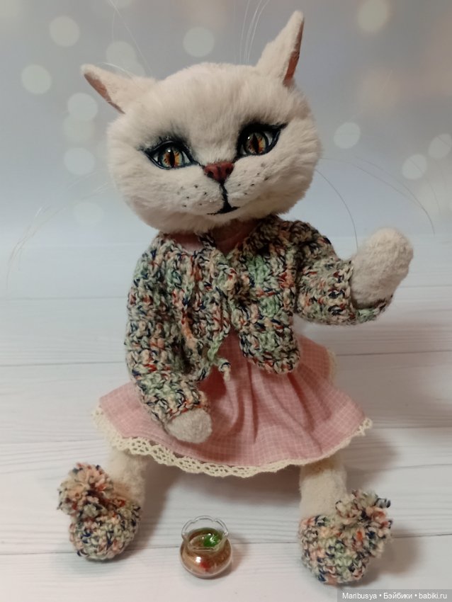 Кошечка Анфиса — Авторские игрушки (фото 5)