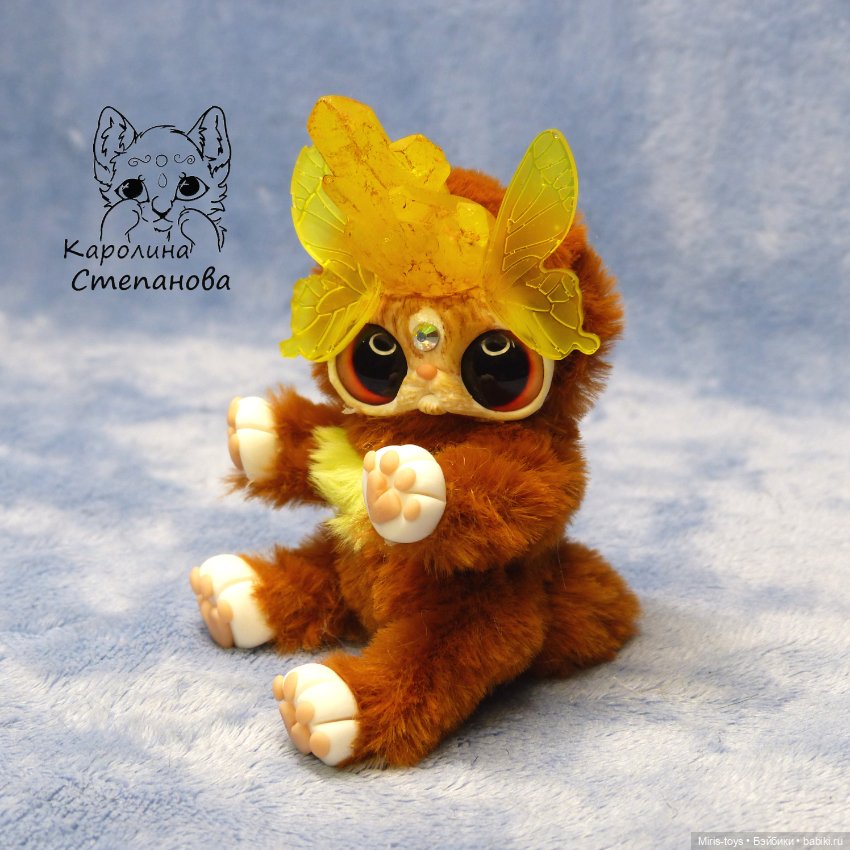 Хрустальный Ниппи - коричневый (фото 4)