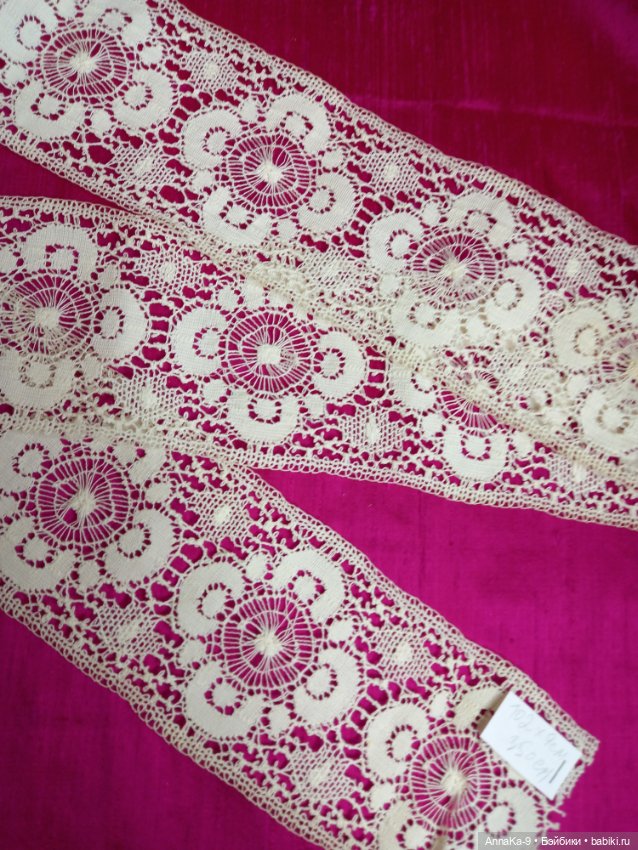 Антикварное кружево, коклюшки, филе, тесьма (фото 6)