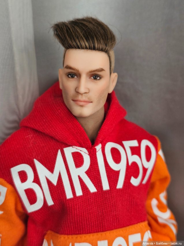 Кастом головы пучка — ООАК (кастом куклы)