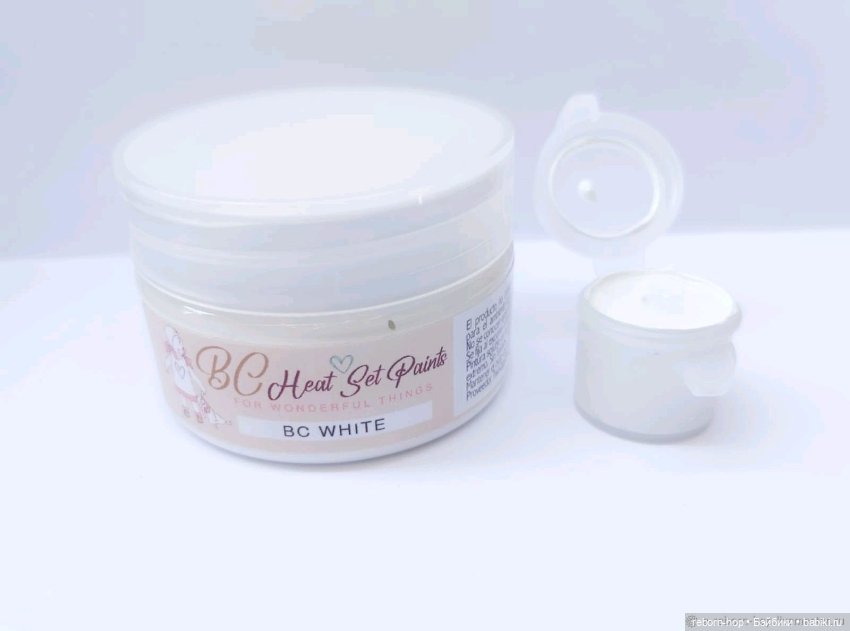 Краски BC Heat Set, цвета разные, ( краски для росписи реборн )