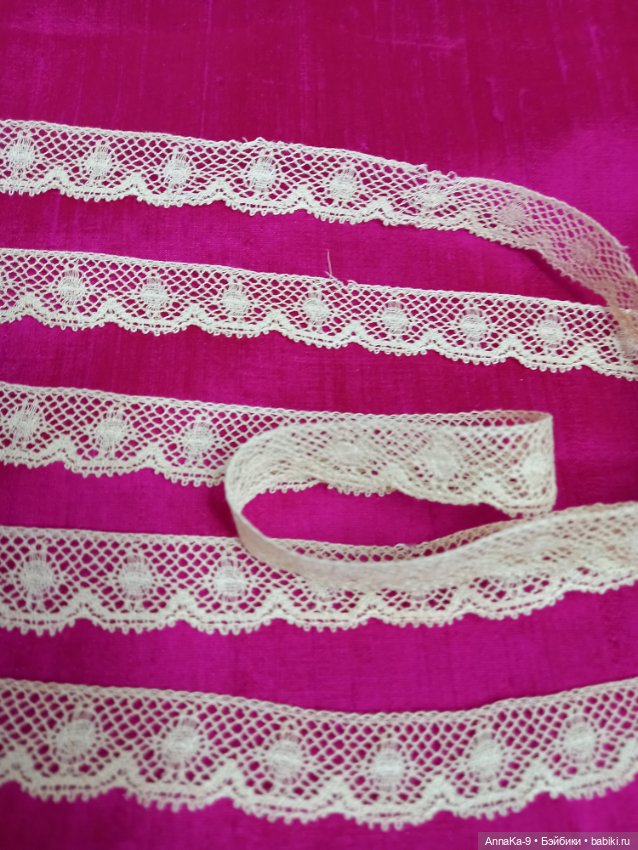 Антикварное кружево, французский Валансеьн