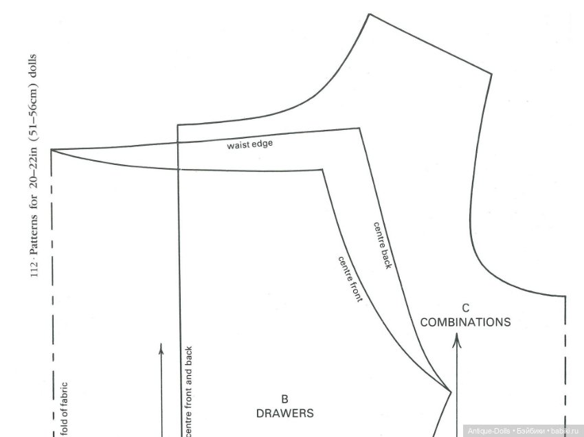 Книга выкройки одежды для кукол The Dolls Dressmaker (фото 10)