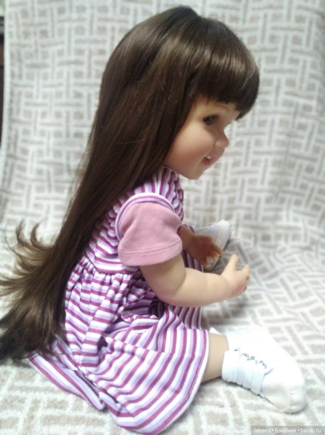 Игровой реборн полностью силикон улыбашка (фото 6)