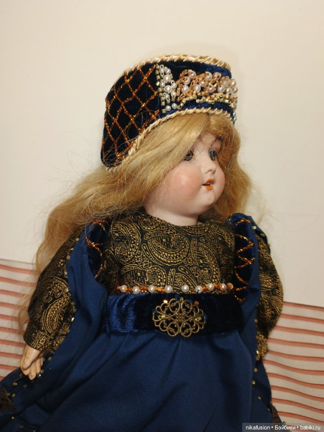 Костюм для антикварной или винтажной куклы рост 32-35 см (фото 3)