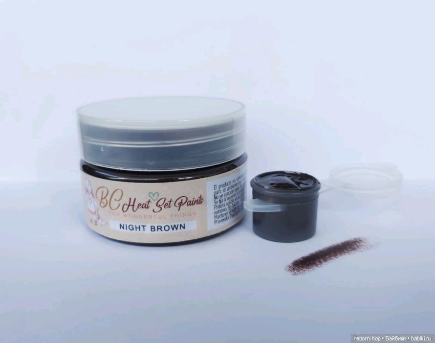 Краски BC Heat Set, цвета разные, ( краски для росписи реборн ) (фото 5)