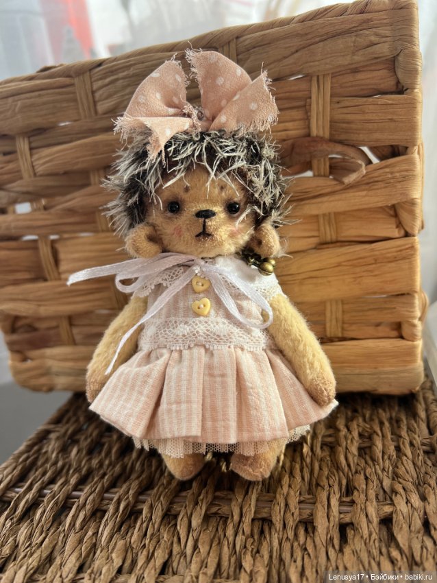 Ежик в стиле Тедди — Авторские игрушки (фото 3)