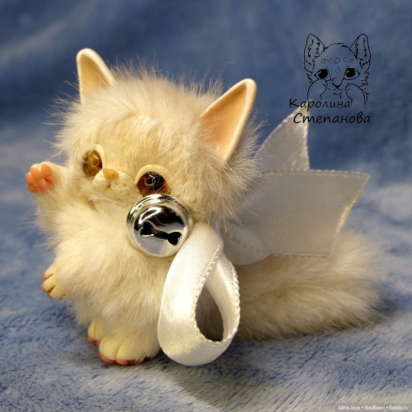 Кошечка Снежа — Авторские игрушки (фото 7)
