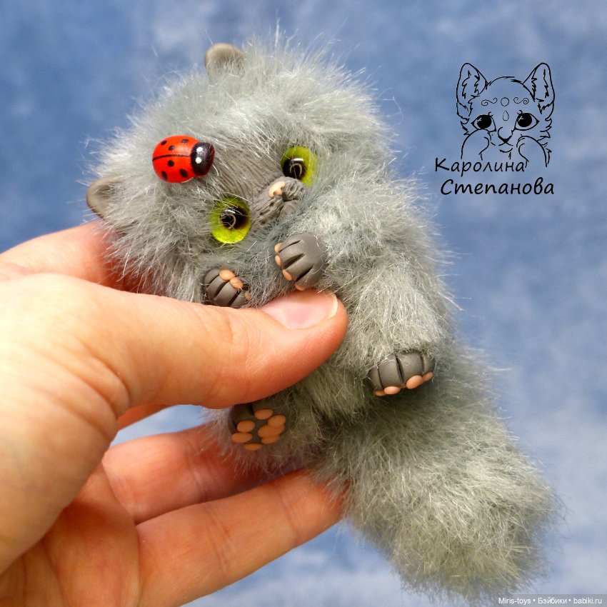 Кошечка Заряночка — Авторские игрушки (фото 2)