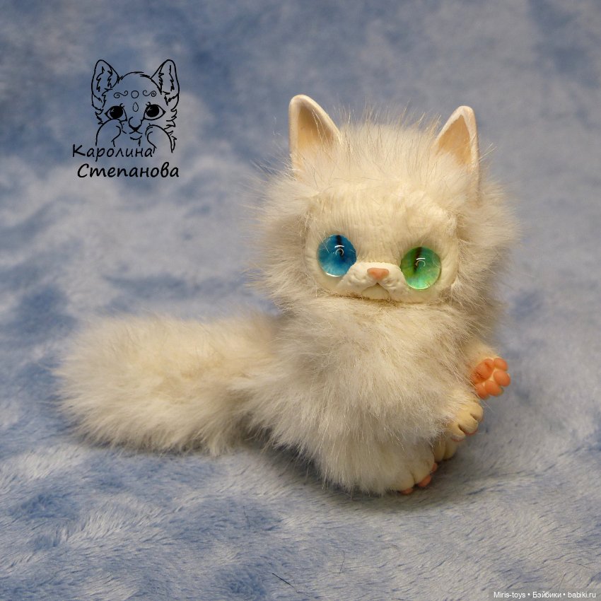 Котенок Счастливчик — Авторские игрушки (фото 4)