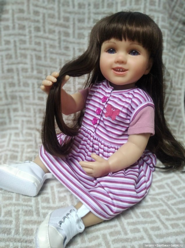 Игровой реборн полностью силикон улыбашка