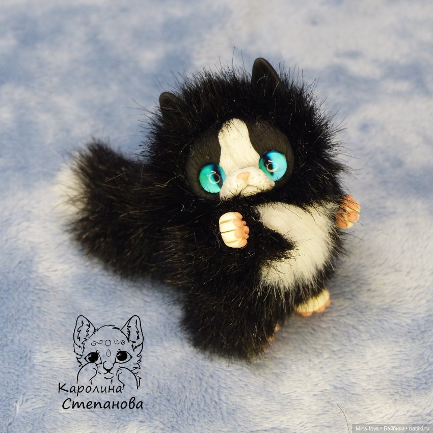 Котенок Мурзик — Авторские игрушки (фото 6)