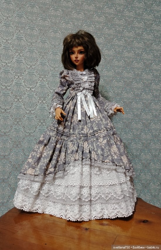 Винтажные розы — Одежда для BJD (фото 4)