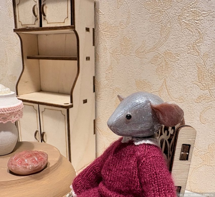 Маленькая мышка — Авторские игрушки (фото 3)