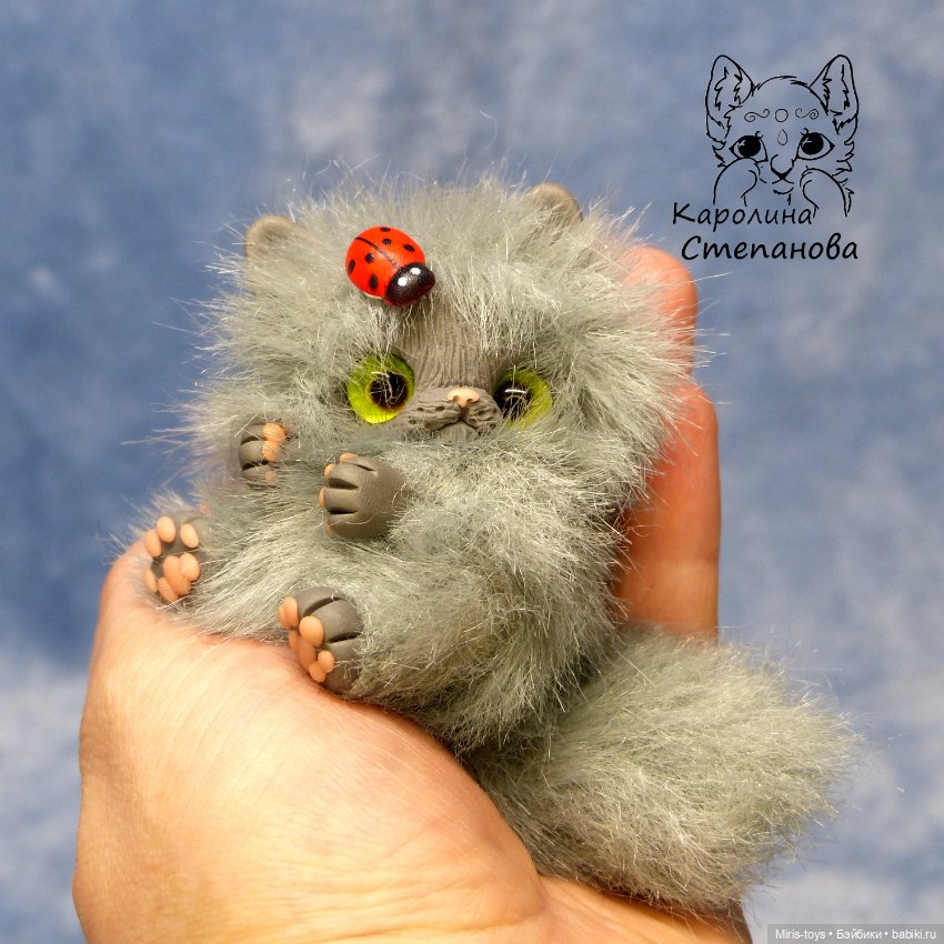 Кошечка Заряночка — Авторские игрушки (фото 3)
