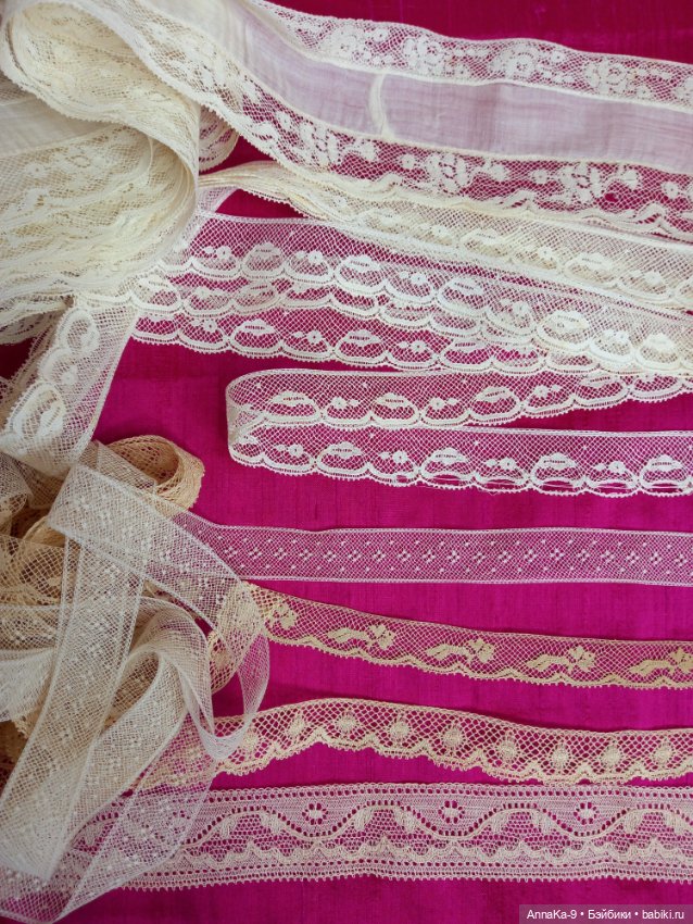 Антикварное кружево, французский Валансеьн