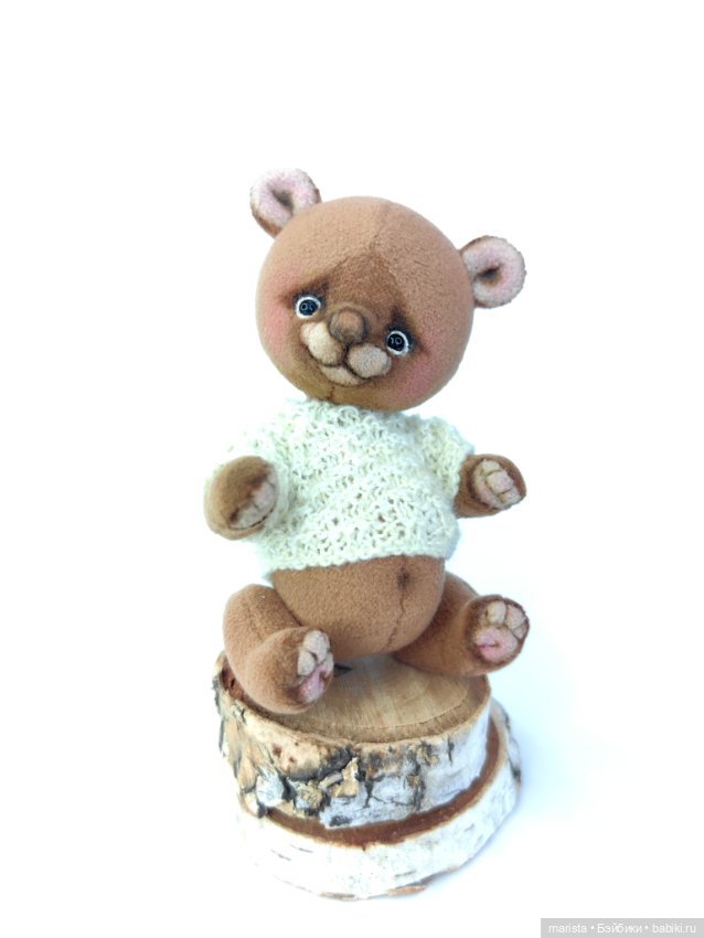 Мишка в свитере — Авторские игрушки (фото 2)