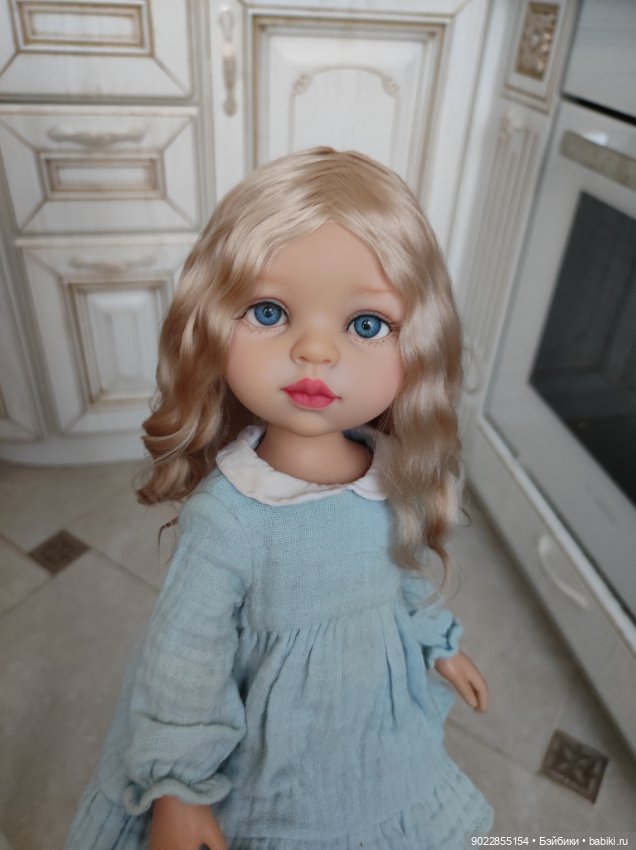 Продам очень красивый паричок из локонов козочки размер 8-9 (фото 5)