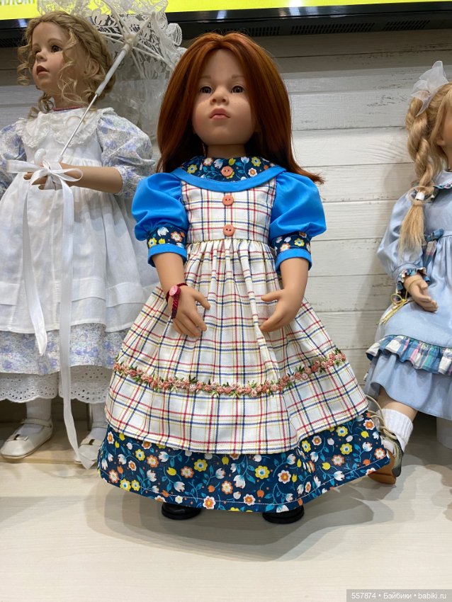 Платье для кукол готц 50 см (фото 7)