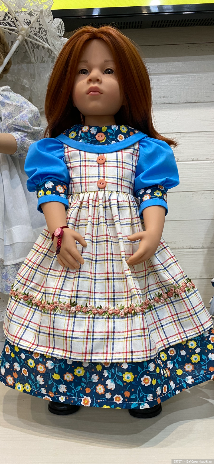 Платье для кукол готц 50 см (фото 2)